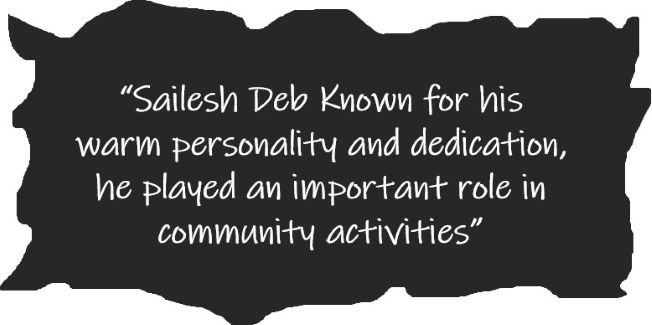 Community Leader Sailesh Deb Remembered for Kindness and Dedication - Ashram News